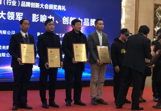协合集团凭借实力，成功角逐，喜获“2018中国(行业)十大影响力品牌”大奖殊荣